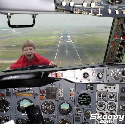 Kid on Board Flight