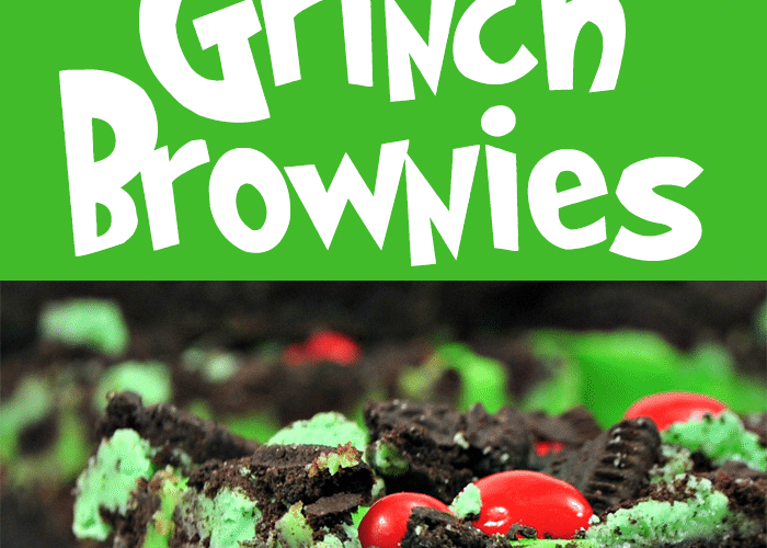 Grinch Brownies